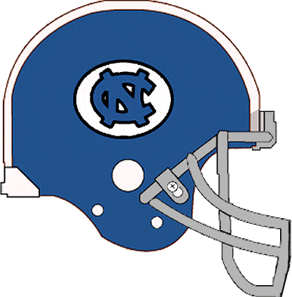 North Carolina Tar Heels 1967-1977 Helmet Logo DIY iron on transfer (heat transfer)